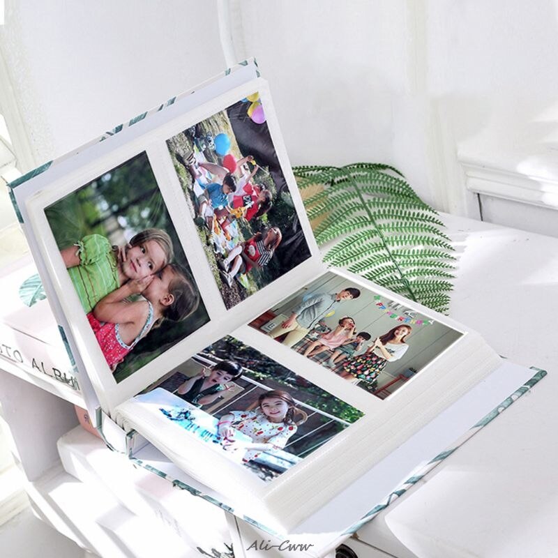 4d store 6 tommer fotoalbum 100 ark scrapbog papir baby familie scrapbooking album bryllup foto diy håndværk