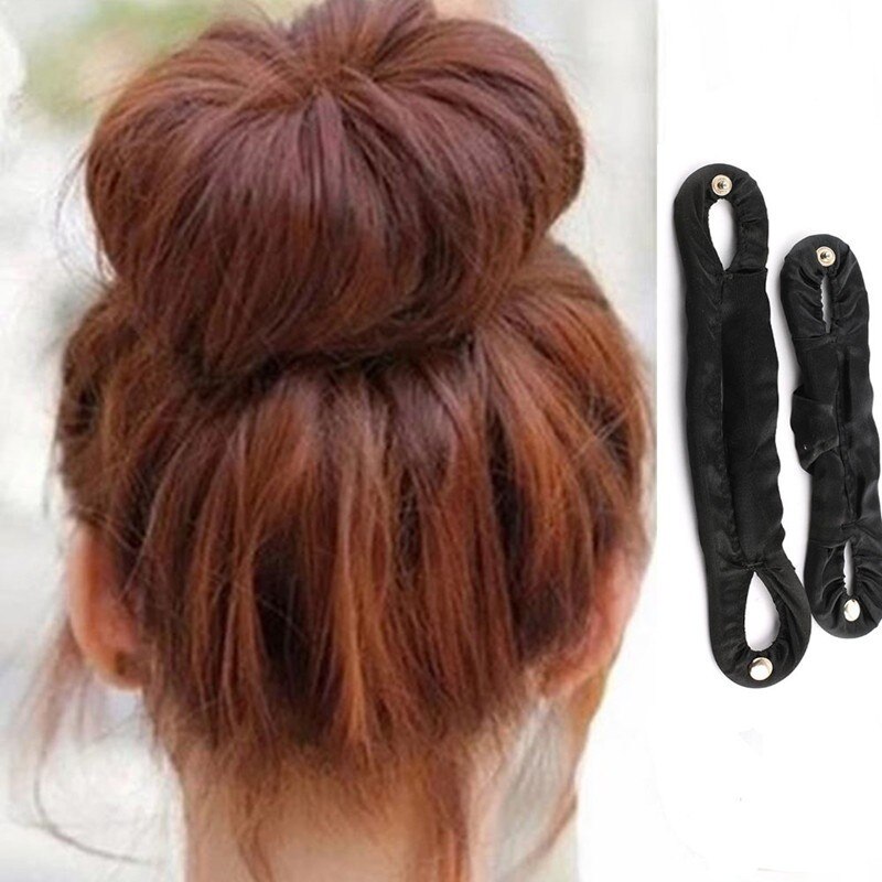 Accesorios de lazo para el pelo, rodillo para moño trenzado, herramienta trenzada, Clip Herramienta de Peinado, 1 ud.