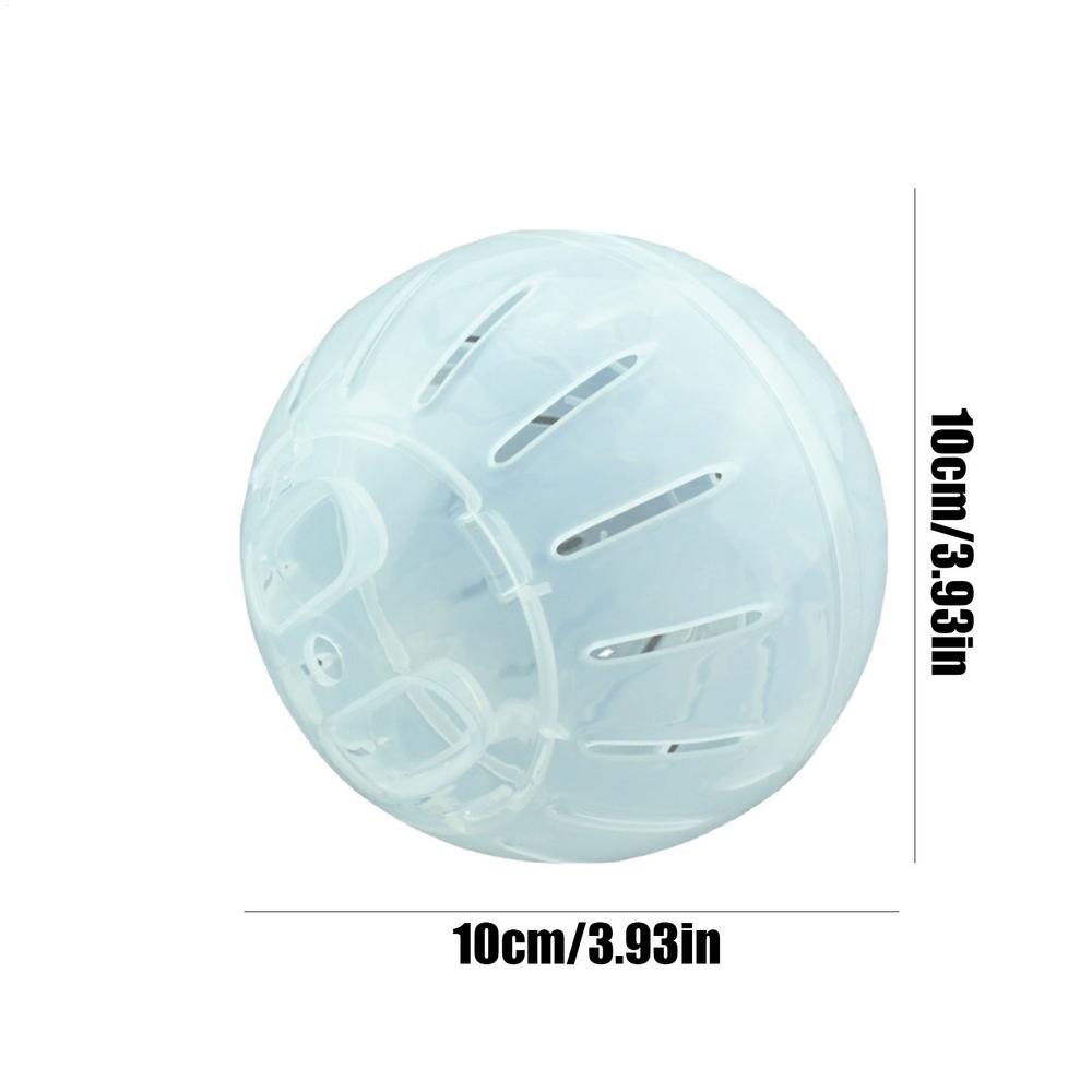 Pelota para hámster, rueda de ejercicio, pelotas para trotar para hámster, pelotas de ejercicio seguras para correr, rueda para hámster para oso dorado: Transparente