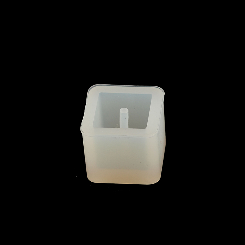 Liquid Silicone Mold UV Resin Jewelry Ball Shape & Square & Cylinder Beads Mold Resin Molds For DIY Making Jewelry: 12mm Square
