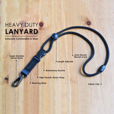 Govo Badge Houder/Portemonnee-Duurzaam Polycarbonaat Id/Credit Houder Met Metalen Clip En 4 Kaarten Slot Houdt 1to 4 Kaarten: Lanyard