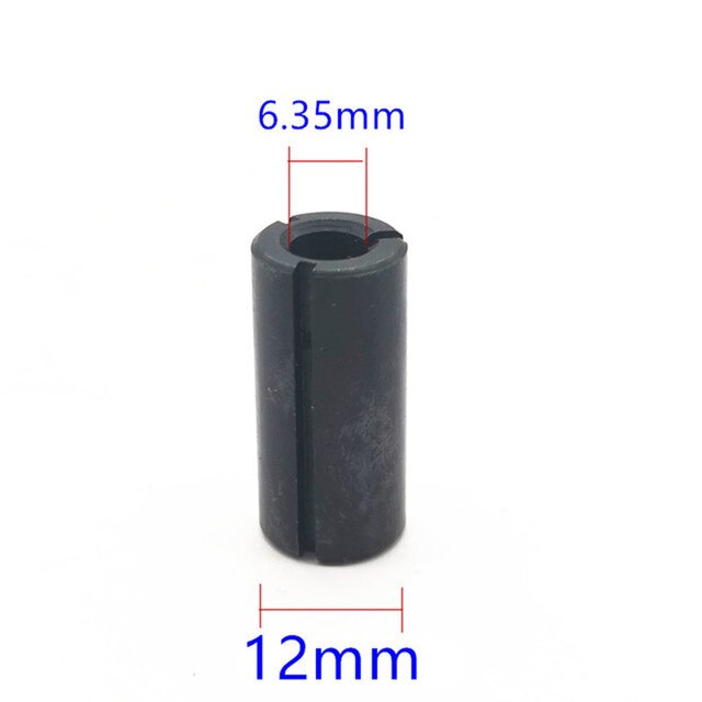 Router Adapter Chuck Collet Cone Nut 6mm 8mm 10mm 12mm 12.7mm 1/2&#39;&#39; 1/4&#39;&#39; 3/8&#39;&#39; Power Tool Accessories: 12 6 35