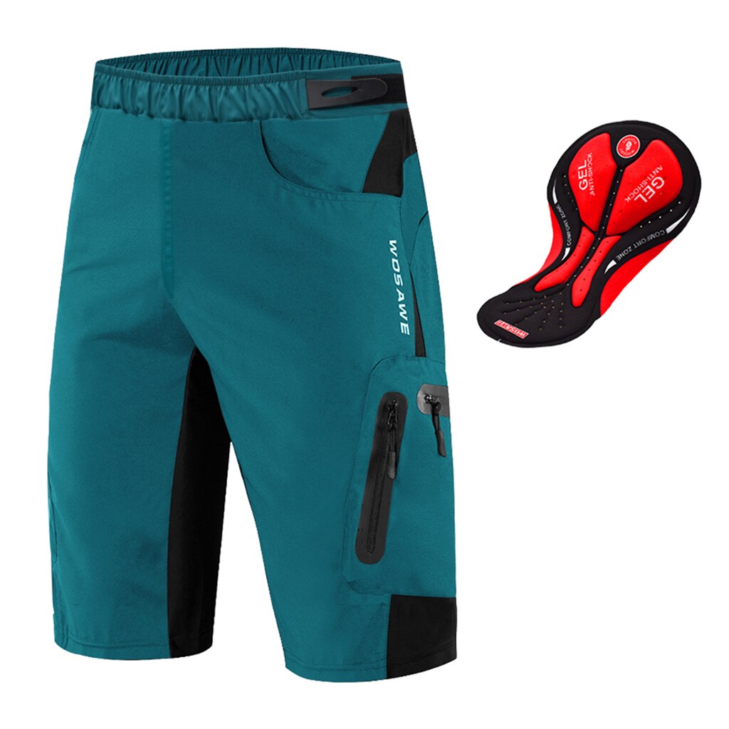 Heren Fietsen Shorts, Heren Fietsen Shorts Met 3d Padding, Ademend En