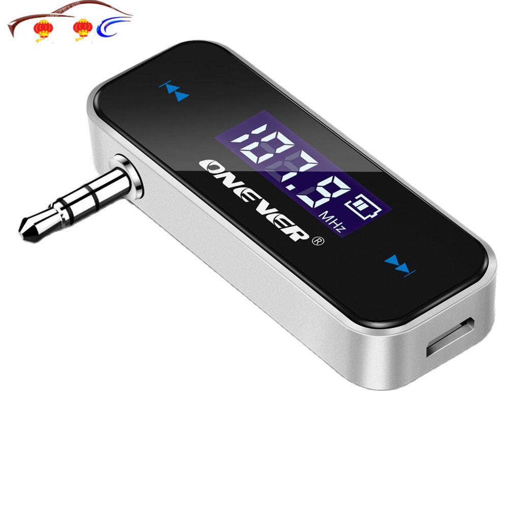 Draadloze Mini Fm-zender 3.5Mm In-Car Muziek Audio MP3 Speler Zender Voor Iphone 4 5 6 6S Plus Samsung Ipad