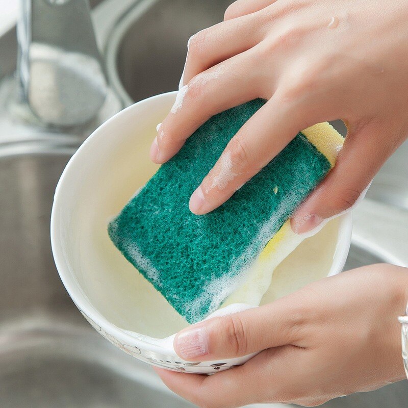 Dish Washing Sponge Household Dishwasher Cleaning Sponges Cleaning Universal Brush Kitchen Cleaning Tool Cleaning Wash 1PC