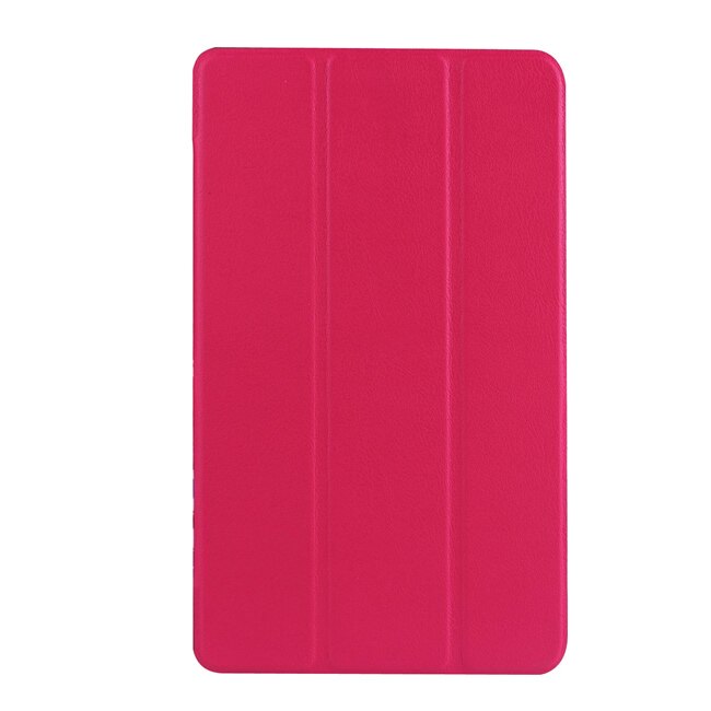 3 en 1 de PU Funda de cuero con tapa abatible para Lenovo Tab 2 Tab2 A10-70F A10-30 x30 x30F A10-70c tablet + película + Pen: Rose