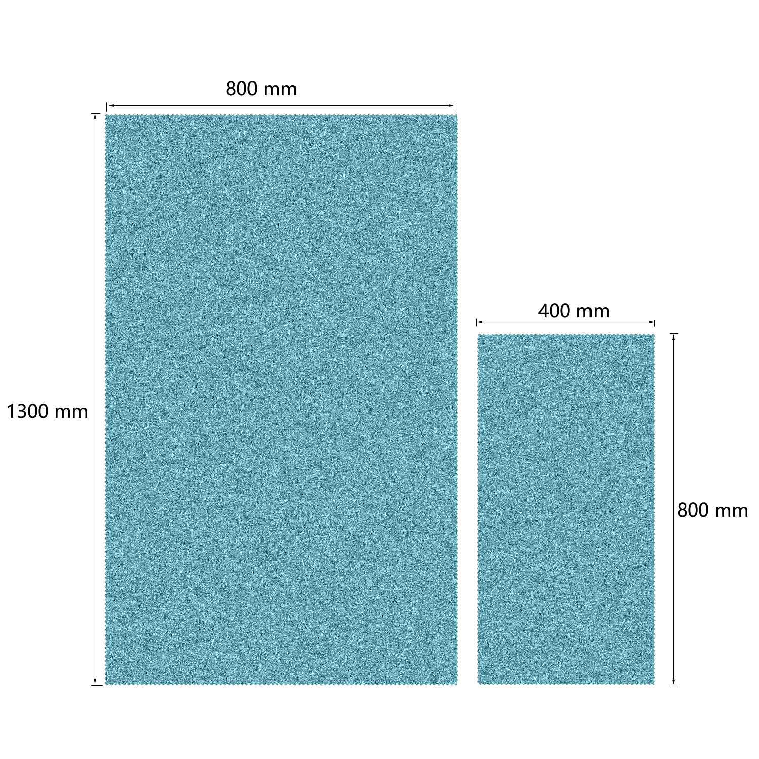 Mikrofaser-campinghandtuch, weiches und leichtes sporthandtuch, geeignet für schwimmbad, fitnessstudio, wandern, Wandern und Fitness: 50 x 90cm / Himmelblau