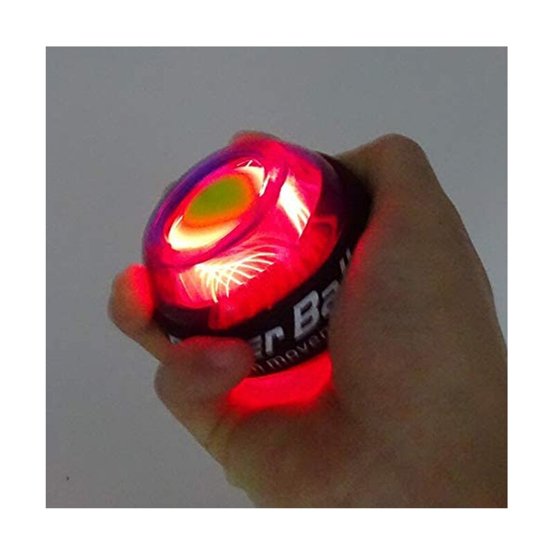 LED Wrist Ball Trainer Relax Gyroscope Ball Counter Muscle Power Ball Arm Exerciser Strengthener Gym Fitness Equipments