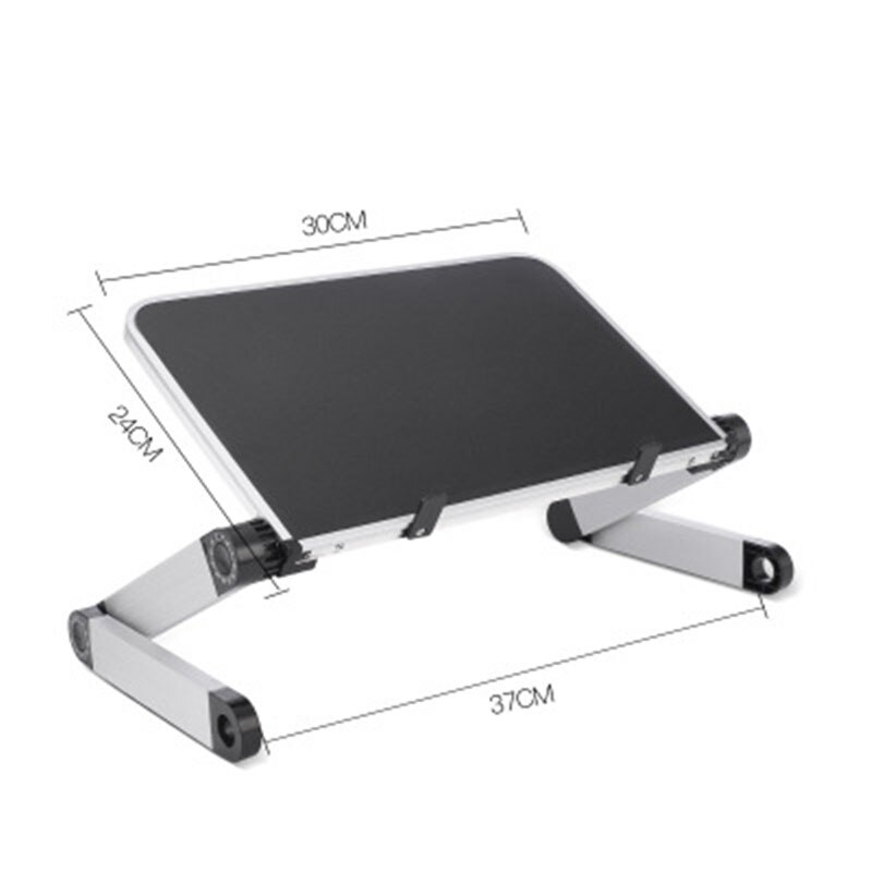 Laptop Desk raised base Ergonomic Portable Bed desktop Tray PC Table Stand Notebook Sofa Desk Stand computer cooling pad: C
