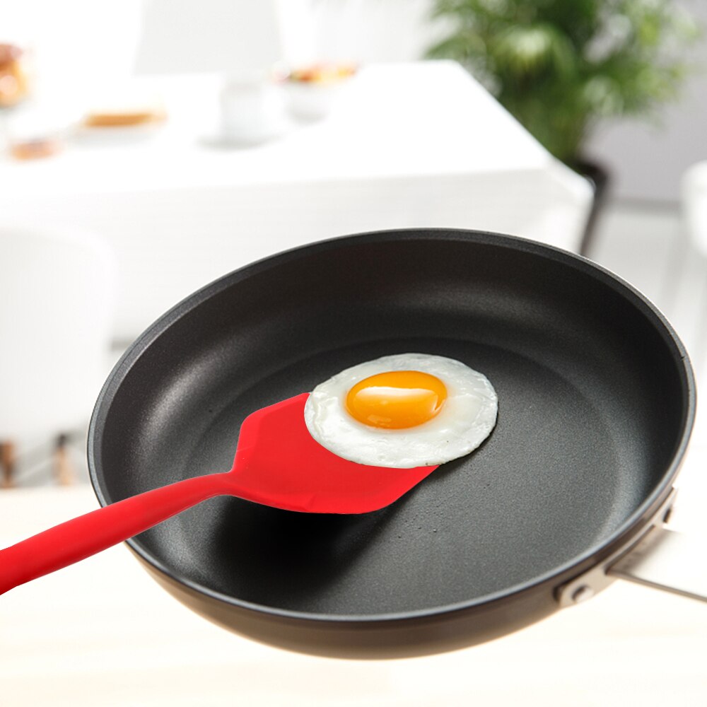 Non-stick Turners Kitchen Tools Cooking Utensils Wide Pizza Shovel Silicone Spatula High Temperature Resistance