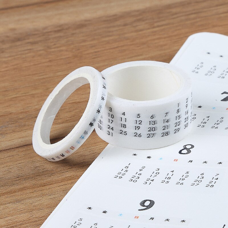 Masking Tape Kalender 