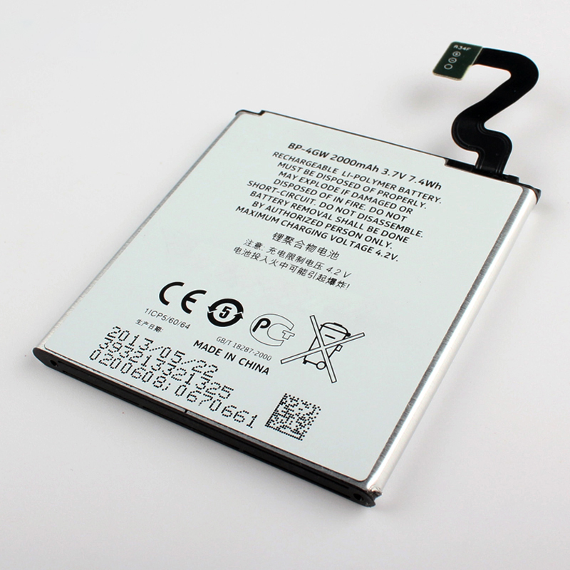 Original Hohe Kapazität BP-4GW Batterie Für NOKIA Lumia 920 920 T