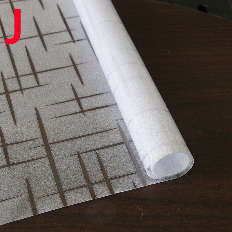 3D Window Glass Film Sticker Stained Decorative Static Clings Self-Adhesive Sticker Decal for Privacy _WK: J