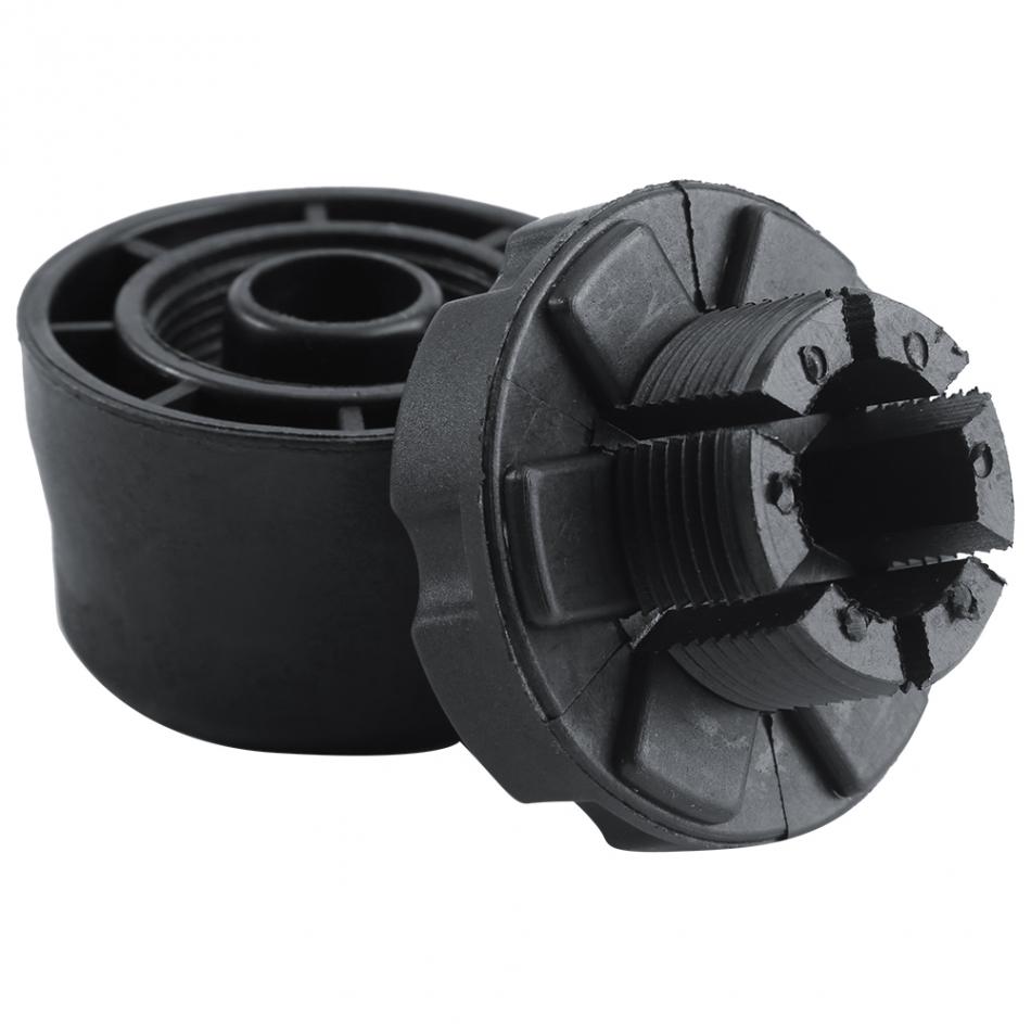 Universal Plastic Line Bump Cutting Trimmer Head with 3 Mowing Ropes Set For Lawn Brush Cutter Strimmers Replacement