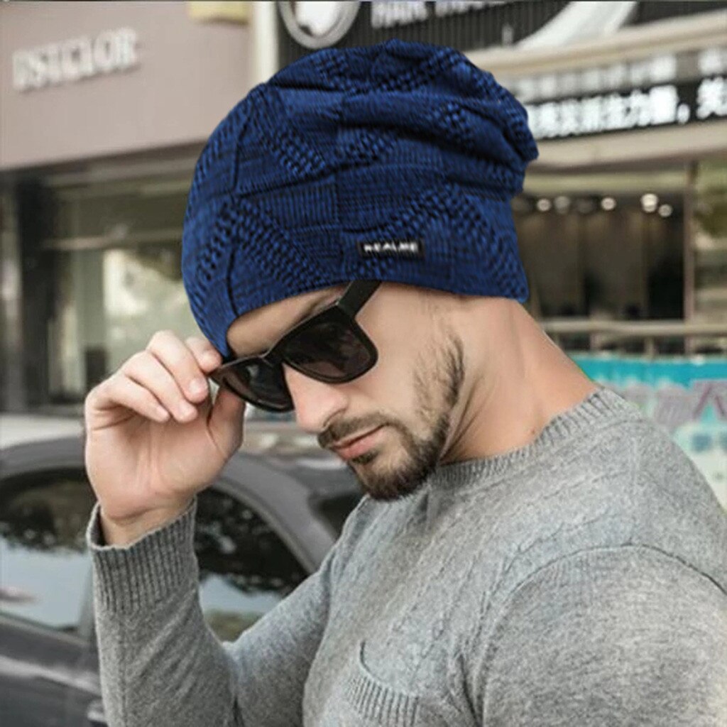 Beanies Winter Cap Women Men Hat Trendy Warm Oversized Chunky Baggy Stretchy Slouchy Skully Hat Beanie Hat Muts #2O17