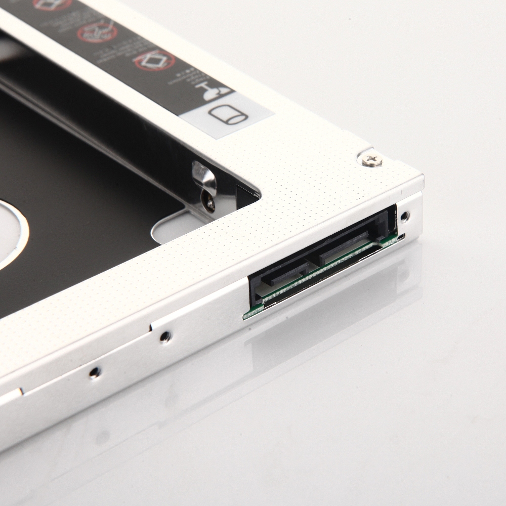 12.7mm 2nd HDD SSD Hard Drive Optical Caddy Adapter for HP Pavilion DV3 DV4 DV5 DV6 DV7 DV8 G4 G6 G7 replace UJ8B1 DS-8A5LH DVD