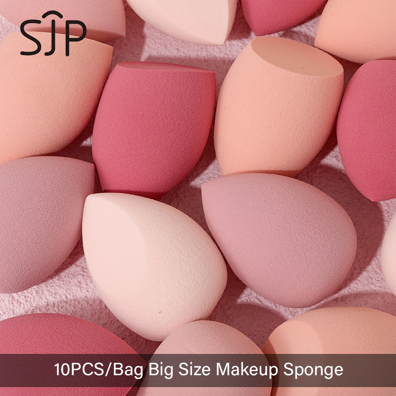 3/4/10 PCS Makeup Sponge Blenders Blending Sponge Foundation Applicator Cosmetic Sponges makeup tools: Pink