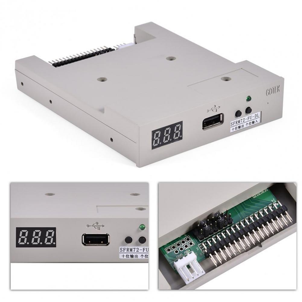 Wide Application Lightweight 720KB Shock-proof Floppy Emulator for PC