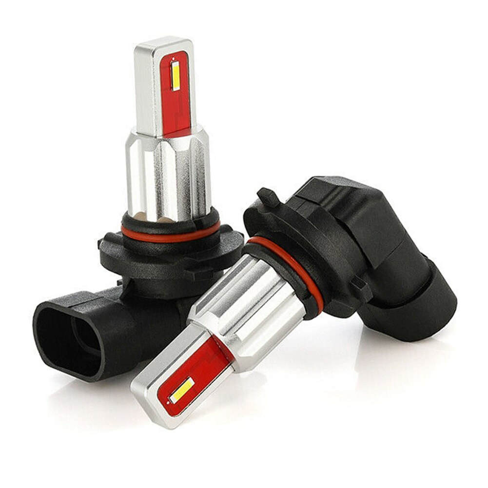LED Fog Lights For Cars 2X 9006 HB4 CSP LED Fog Headlight Bulb Conversion Kit 70W 3600LM 6000K White Tuning Car Universal