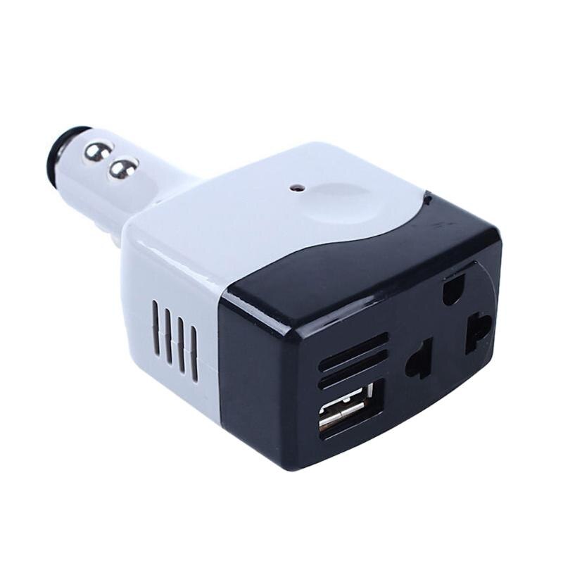 220v spännings strömväxelriktare omvandlare usb-laddare bil  dc 12-24v till växelström auto bil spänningsomvandlare bil elektronik tillbehör