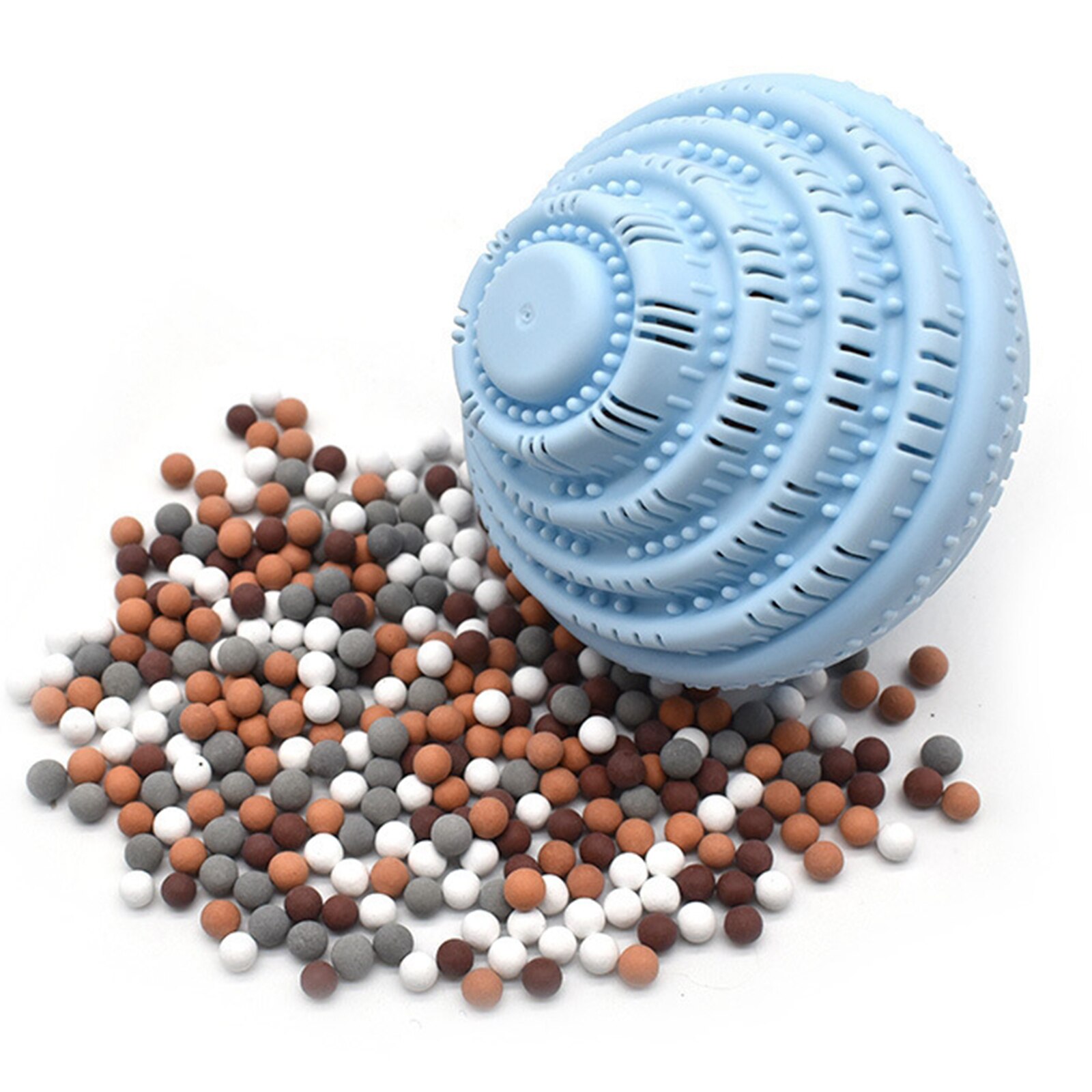 Lavage lessive boules épilantes Anti-enroulement lave linge boule bleu
