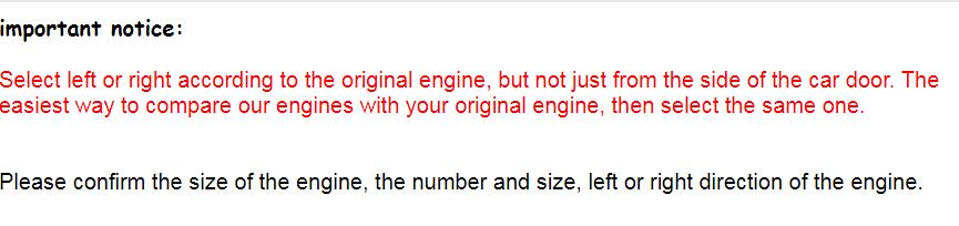 AZGIANT 12V 3 hole 8 Teeth Car Electric Window Lifter Motor Engine Power Windows Motor Regulator Left/ right Torx pinion