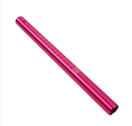 MEROCA tige de selle coulissante vélo Balance vélo en alliage d'aluminium tige de selle Tube 20mm * 300mm adapté au vélo d'équilibre pour enfants: rose red