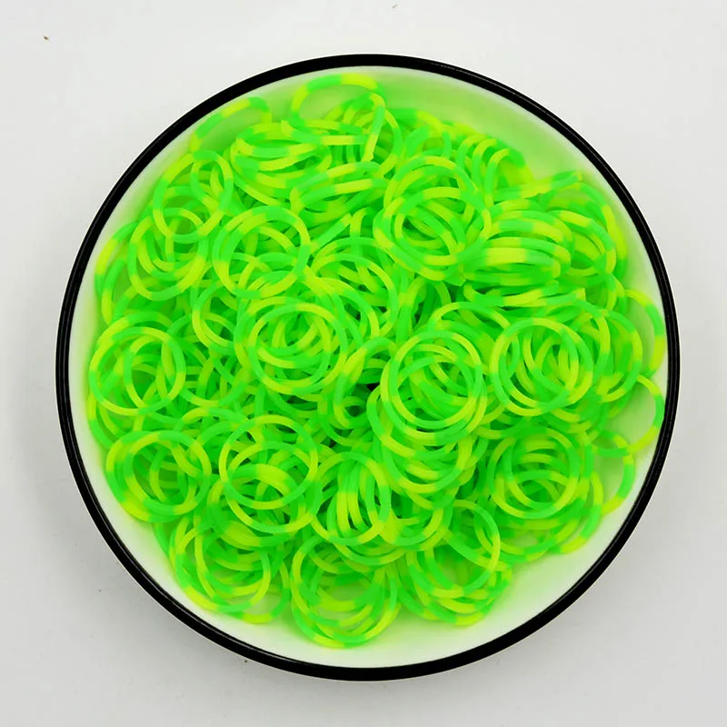 600pcs Elastic Rubber Loom Bands DIY Handmake Craft Rubber Band Bracelets for Children Women Wrist Jewelry Making Supplies: Pink