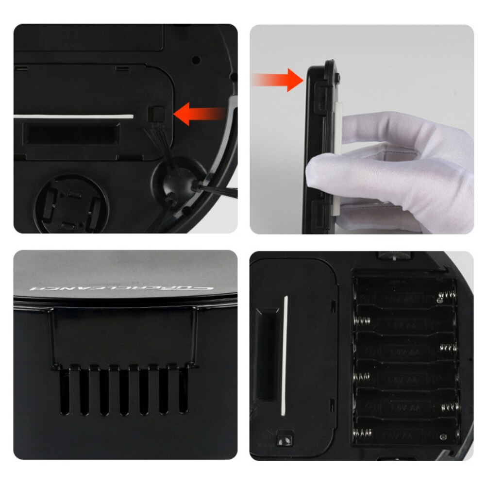 Toy Dust Powerful USB Hair Rechargeable Auto Office Floor Dirt Sweeping Robot Home Vacuum Cleaner Electric Anti-fall