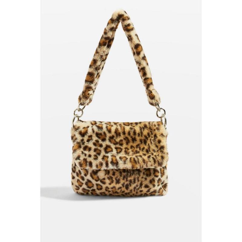 Nische Plüsch Tasche Weibliche Winter Flip Modische Leopard Messenger Frauen Schulter Tasche Mädchen Tote Tasche Pelzigen Flauschigen