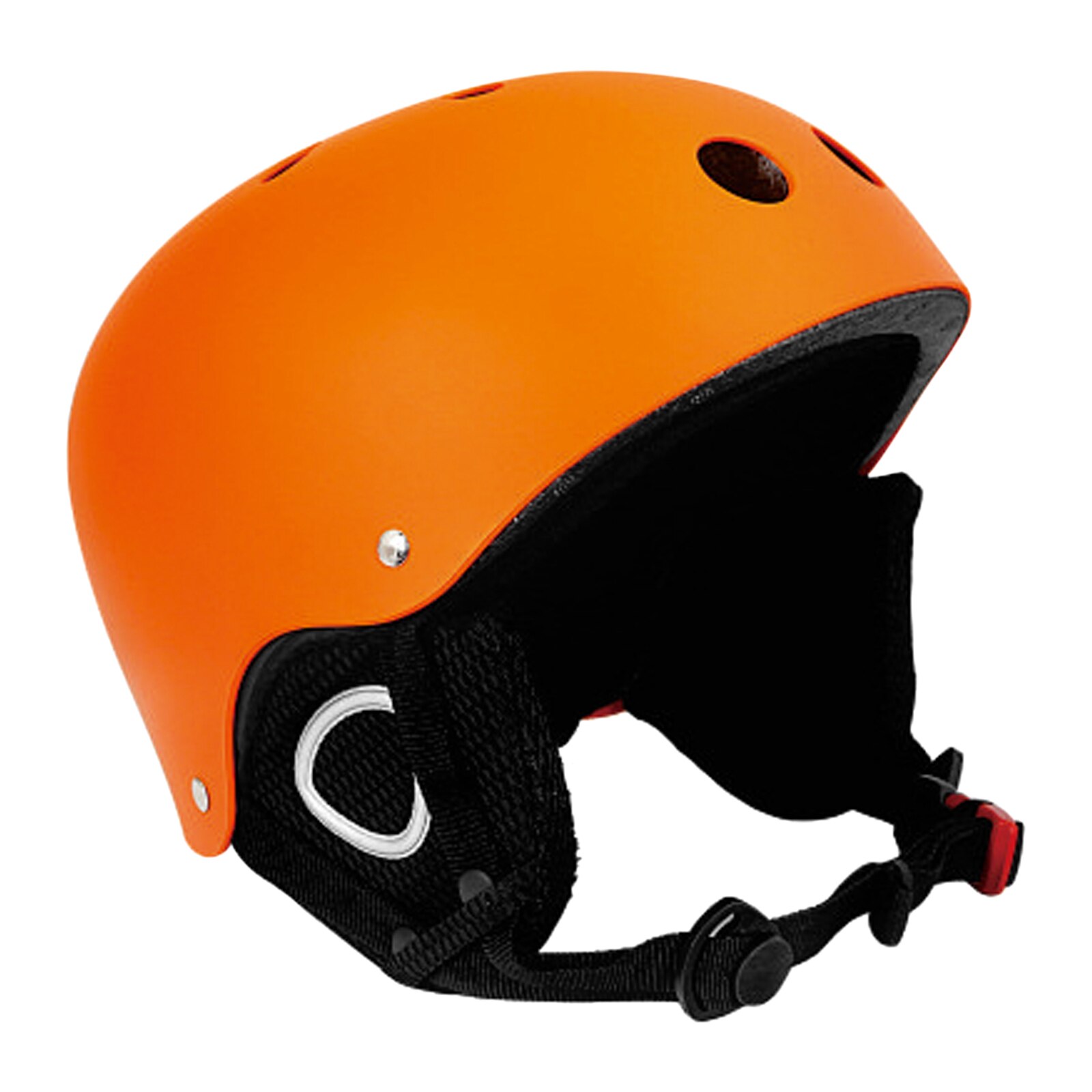 Protective Helmet Skateboard Helmet Impact Resistance Ventilation Ski Helmet Kids Adults Cycling Helmet Motorcycle: Orange / S