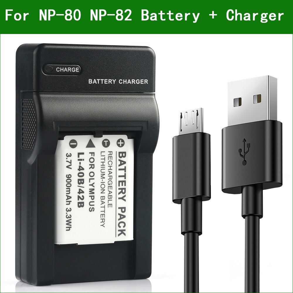 NP-80 NP-82 Digital Camera Battery + Charger for CASIO EX-G1 H5 H60 N1 N10 N20 Z1 Z2 Z27 Z28 Z33 Z35 Z37 Z42 Z88 Z270 Z280