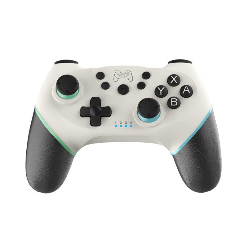 Mando inalámbrico con Bluetooth para Nintendo Switch, mando inalámbrico con 6 ejes para consola NS Switch: 2pcs Blue