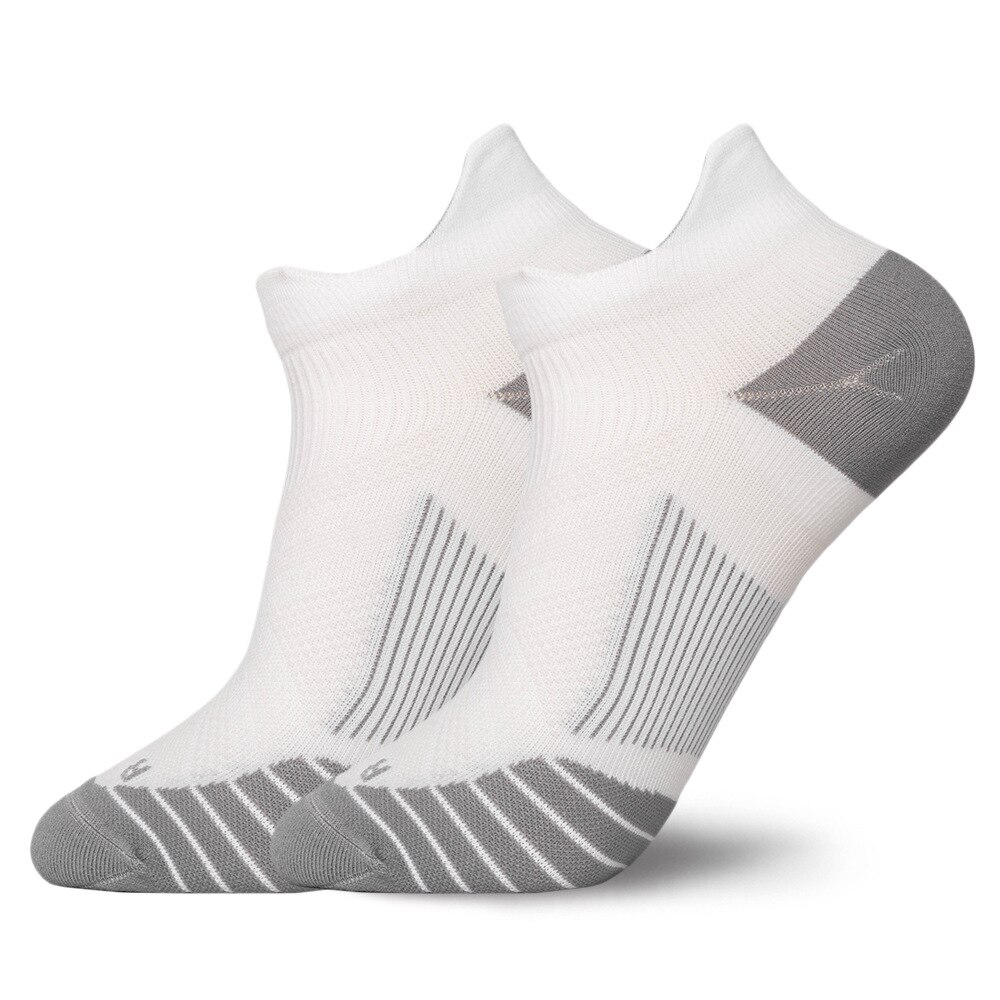 Basketball Socks Men Sports Short Elite Quick-dry Breathable Wear-resisting Shock Absorption Running Women Socks: White / L