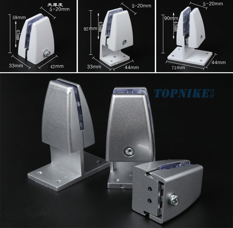 Home Hardware Glass Folder Screen Clip Office Desk Desktop Station Baffle Clip Folder Vertical Screen Accessories