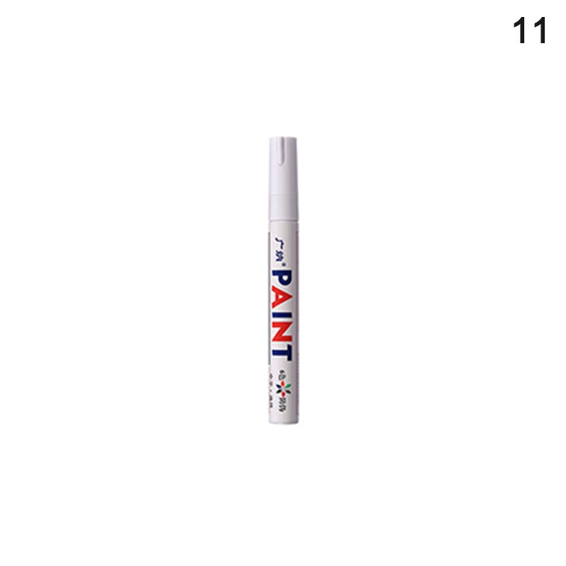 12-color Way Paint Pen Photo Album Graffiti Sign Title Pen Wedding Pen Oily White Mark Touch-up Pen