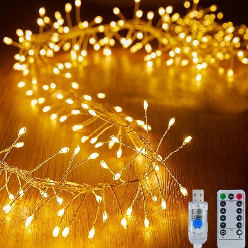 LED USB Feuerwerkskörper Funkeln Lichter mit Fernb... – Grandado