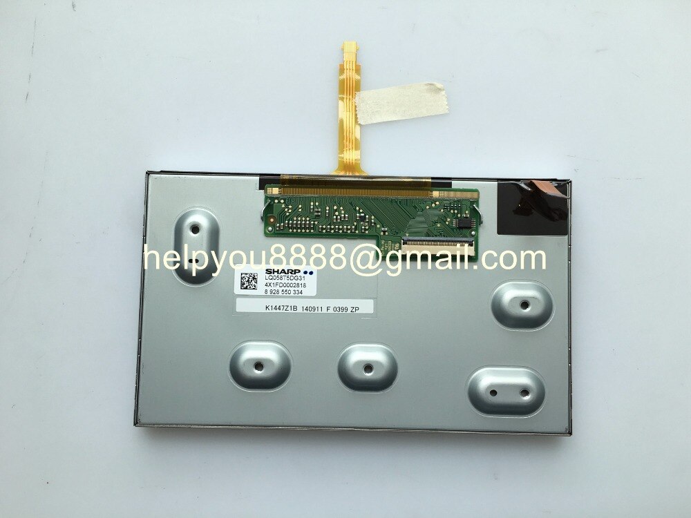 Brand TFT Grade A+ 5.8" LCD Dispaly Screen LQ058T5DG31 LCD Panel with touch For Car Auto Parts Navigation