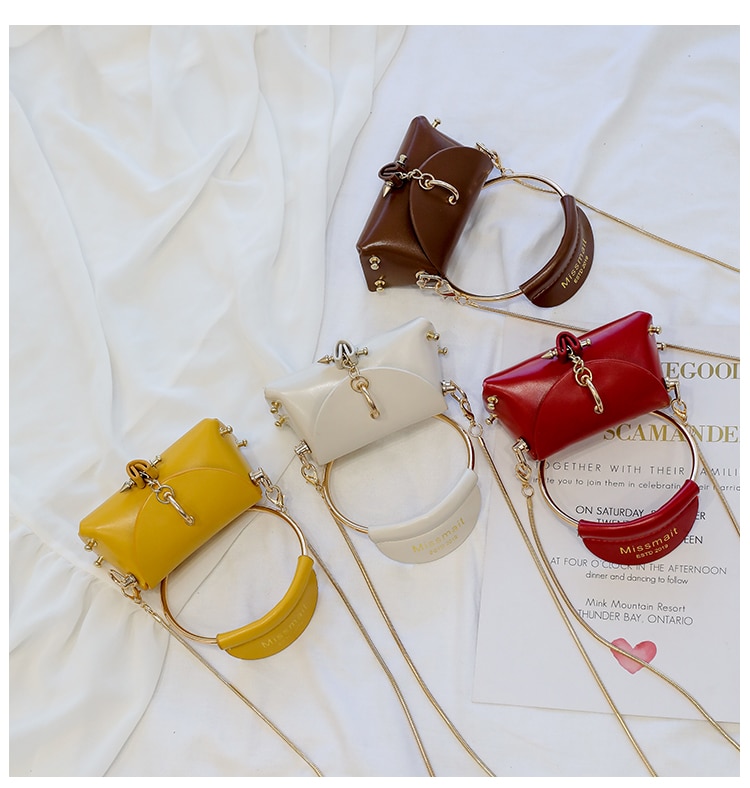 Dames mini tote bag zomer leren dames handtas ketting schoudertas messenger bag bolsos mujer