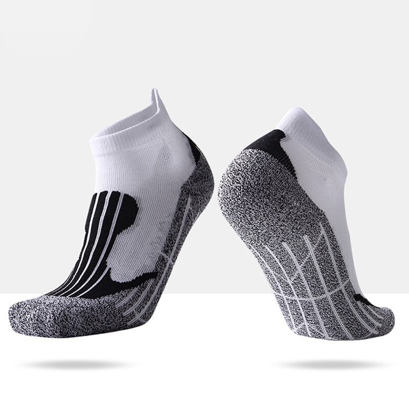 Cotton Men Running Women Socks Cycling Riding Bicycle Bike Football Socks Breathable Basketball Sport Socks: D