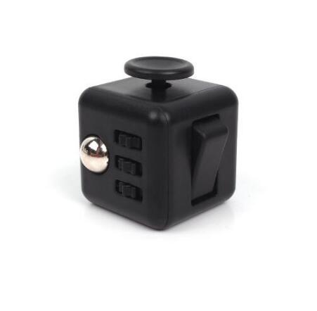 11 colors Min cube Toy Vinyl Desk Finger Toys Squeeze Fun Stress Reliever 3.3cm Antistress