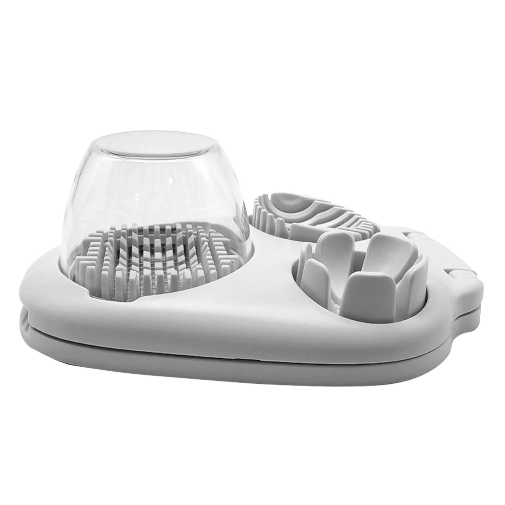 3 In 1 Kitchen Tool Manual Multifunctional Slicing Eggs Slicer Strawberries Practical Cutter Dicing Avocados Stainless Steel