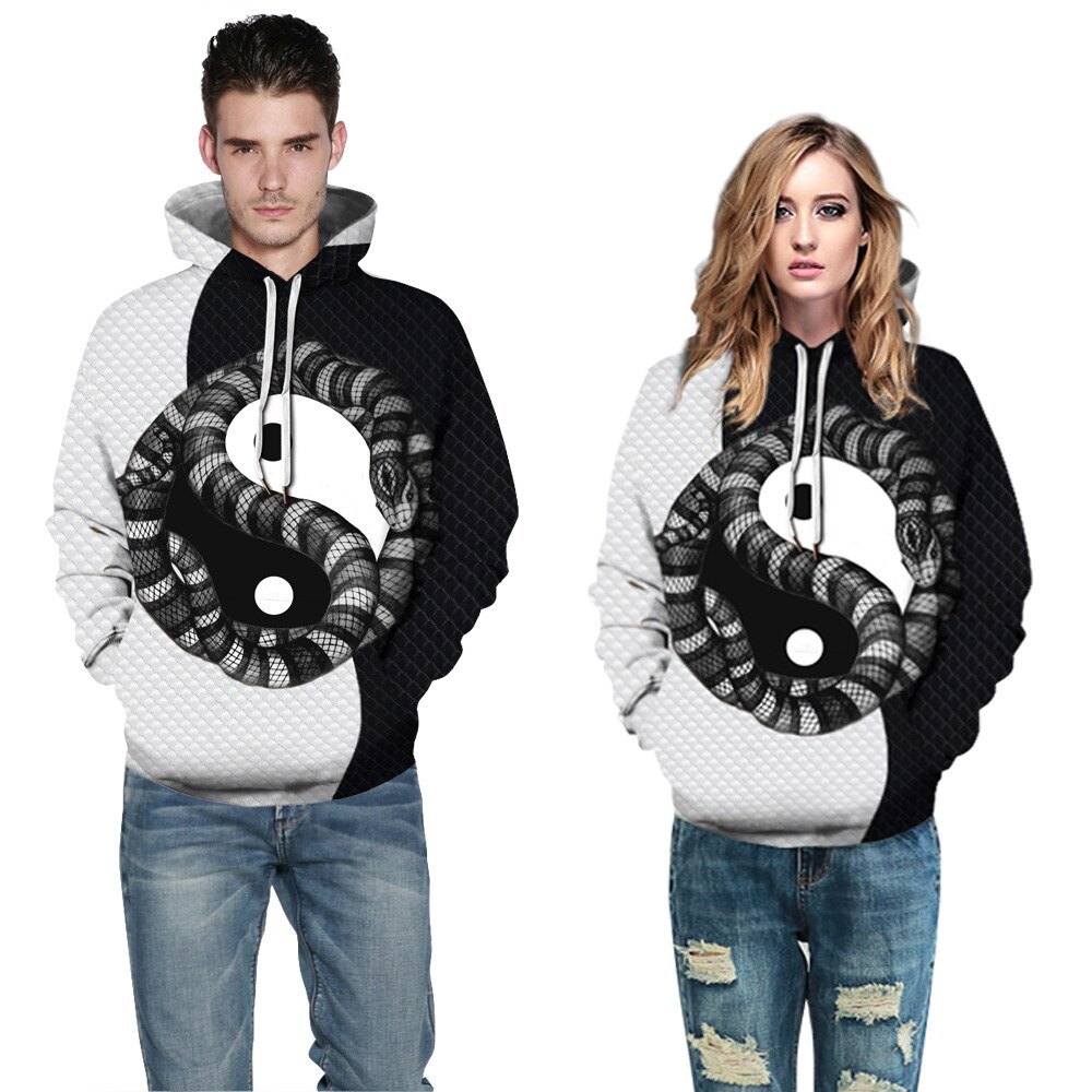 Cartoon Hoodies Hip Hop Sweatshirt 3d Print Hooded Pullover Men Women Spring Summer Long Sleeve Top Unisex Couple Tracksuit