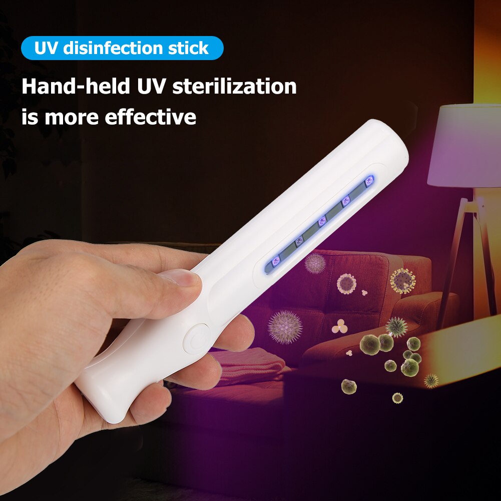 Portable UV Bactericidal Lamp Pet Disinfection Ozone Sterilizer Light Home Kill Mite Sterilization Ultraviolet Tube Lamps