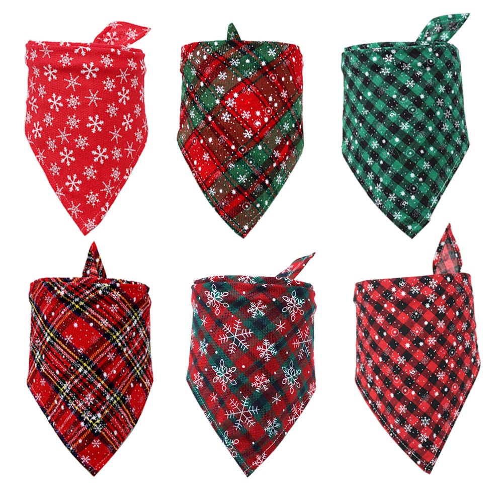 Nes 60 stk julehund bandana kjæledyr hund juletilbehør små hunder bandanaer skjerf smekker hundeutstyr til kjæledyr