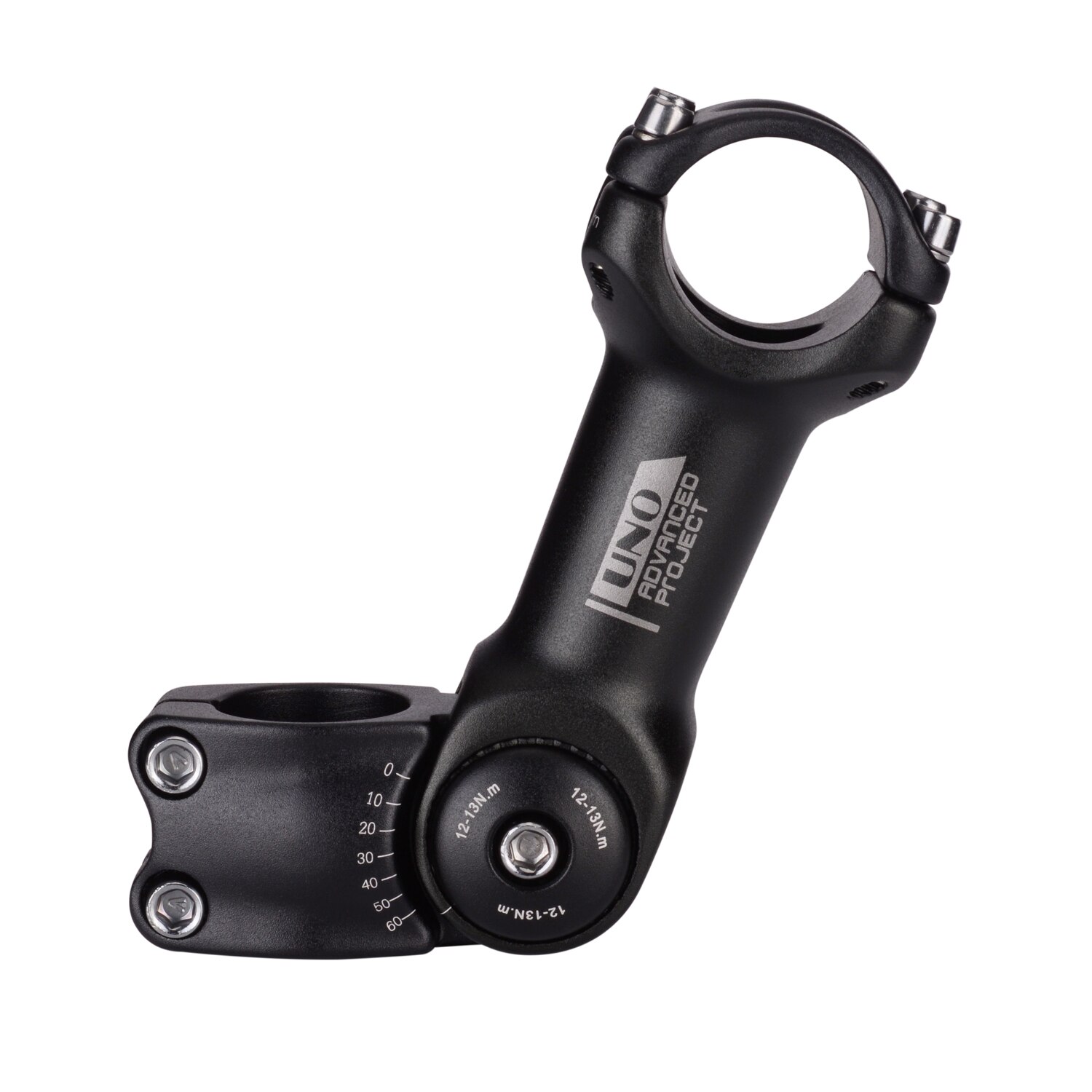 UNO Adjustable Stem Riser 0-60 Degree Mountain Bike Stem Extender Aluminum Alloy Handlebar Stem