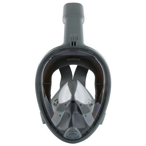 Máscara de buceo Scuba cara completa snorkel máscara subacuática Anti niebla snorkel buceo máscara para nadar pesca submarina buceo hombres: Gray N47 / L / XL