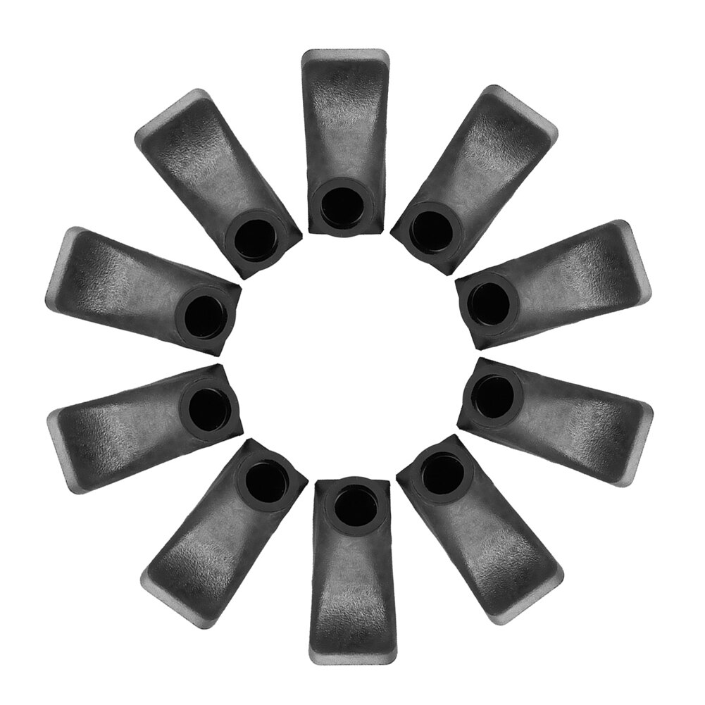 Nordic Walking Pole Trekking Pole Tip Protectors 1 0pieces / 5 pair Rubber Pads Buffer Replacement Tips End for Hiking Stick