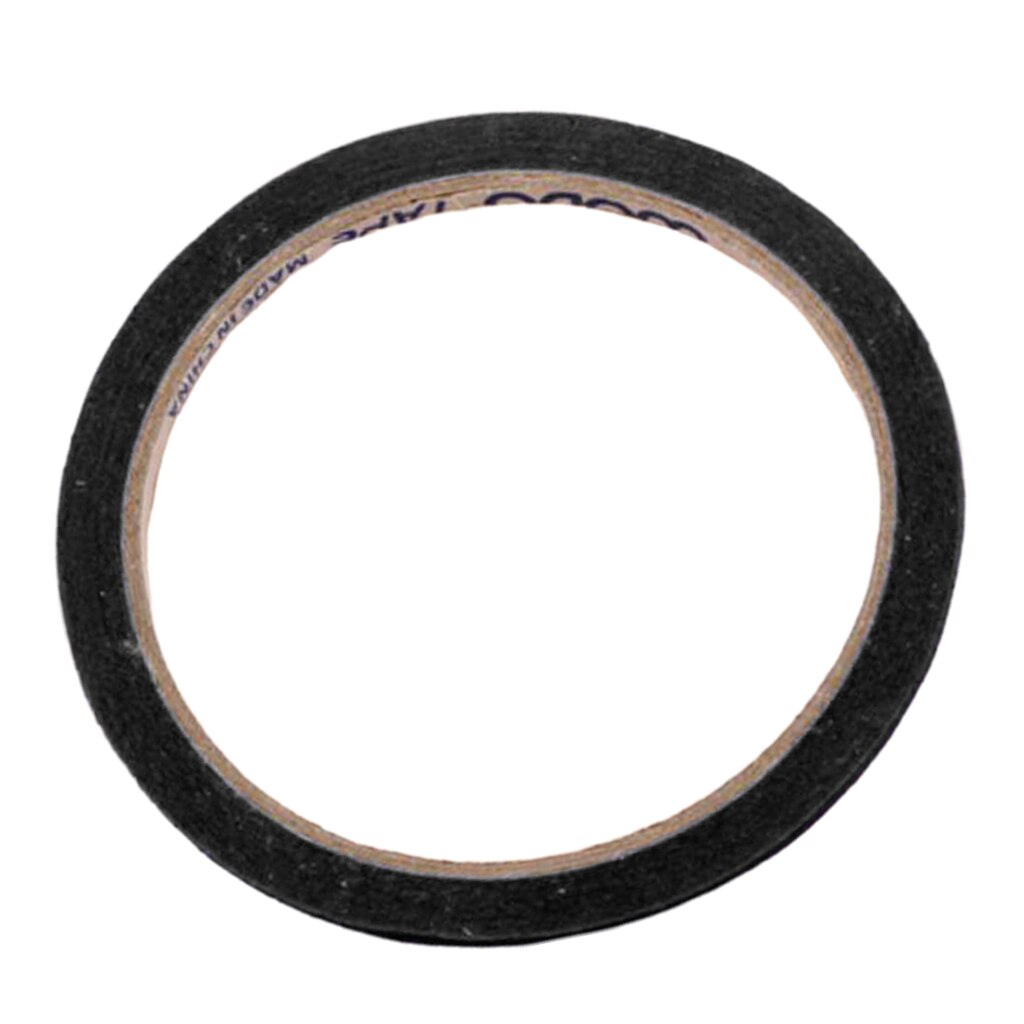 10Pack Thin Draping Tape 3mm Mannequin Marking Tape Self-Adhesive Artist Tape: Black