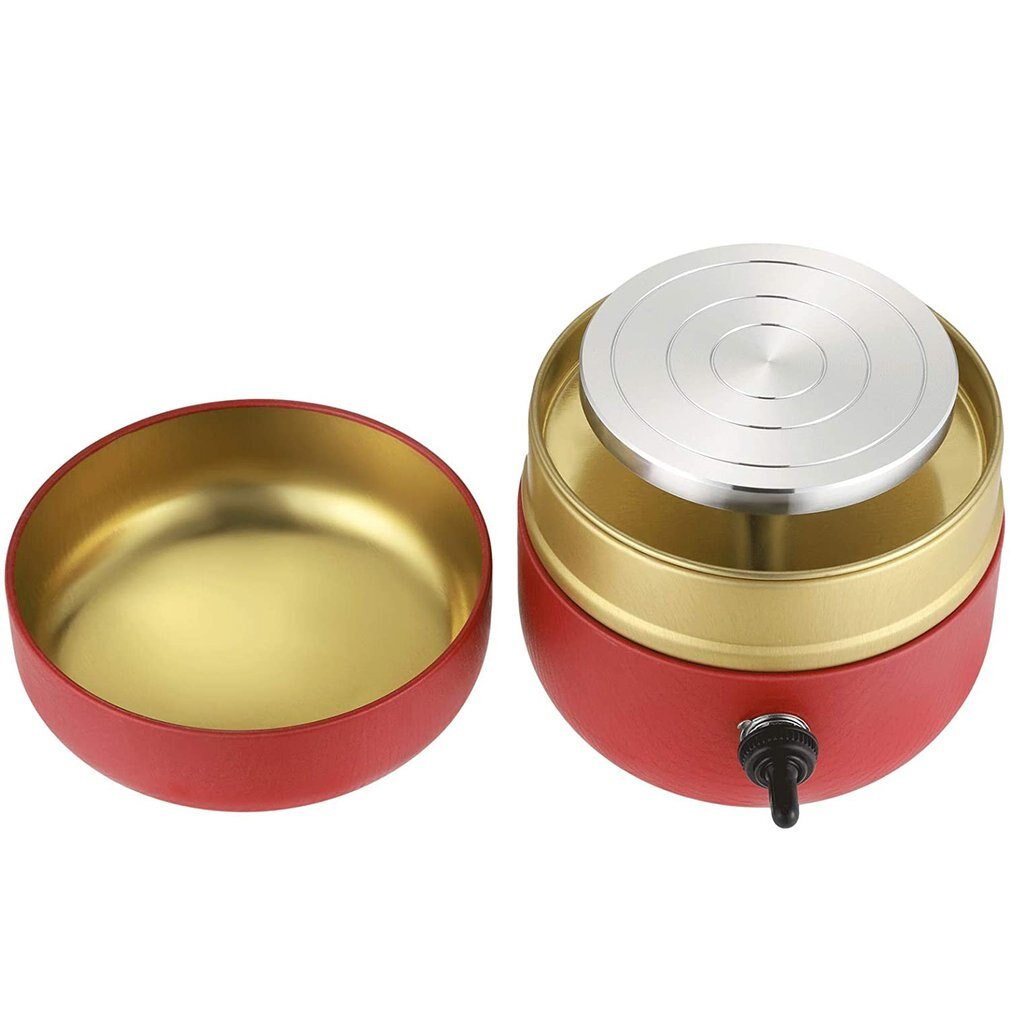 Portable Mini Electric Pottery Machine Home Pottery Drawing Machine DIY Ceramic Work Clay Art Craft For Children